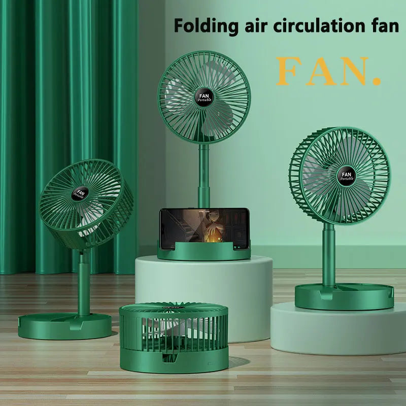 Mini Fan USB Charging 3 Speeds Plastic