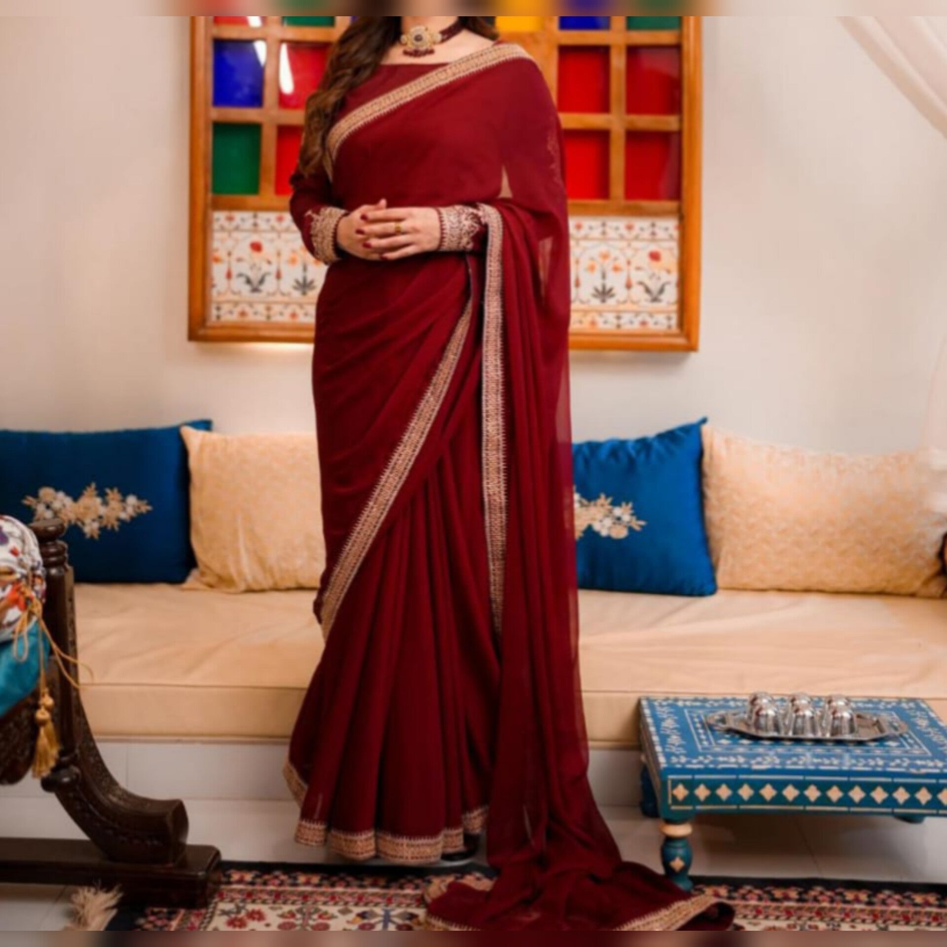 *New omal&momal Saree🥰*